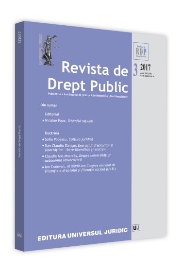Revista de drept public nr. 3/2017
