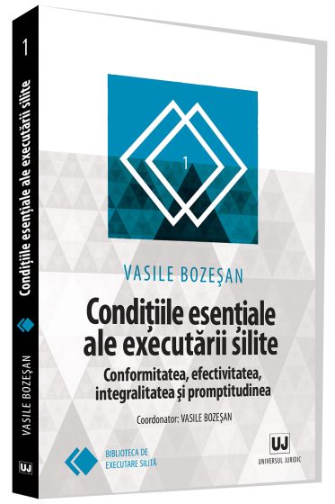Conditiile esentiale ale executarii silite. Conformitatea, efectivitatea, integralitatea si promptitudinea