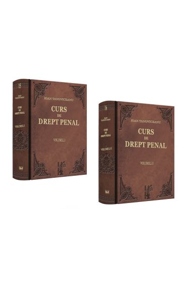 Pachet: Curs de drept penal Volumul I si Volumul II