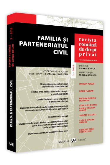Revista romana de drept privat nr. 3/2018