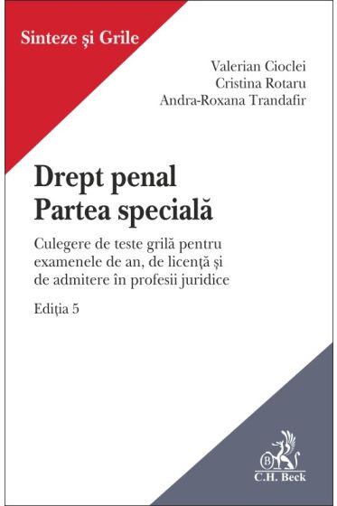 Drept penal. Partea speciala. Editia a 5-a