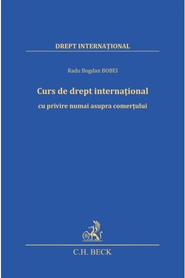 Curs de drept international cu privire numai asupra comertului