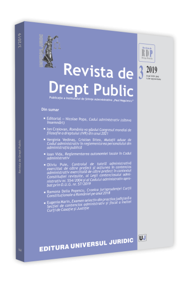 Revista de drept public 3/2019