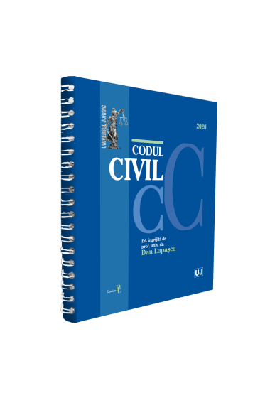 Codul civil 2020 - EDITIE SPIRALATA, tiparita pe hartie alba, coperta cartonata