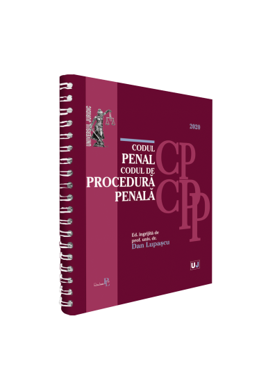 Codul penal si Codul de procedura penala 2020 - EDITIE SPIRALATA, tiparita pe hartie alba, coperta cartonata
