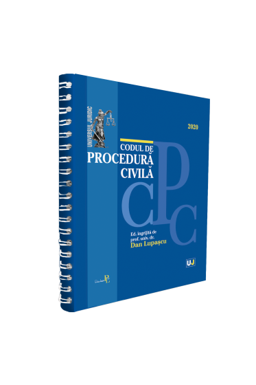 Codul de procedura civila 2020 - EDITIE SPIRALATA, tiparita pe hartie alba, coperta cartonata