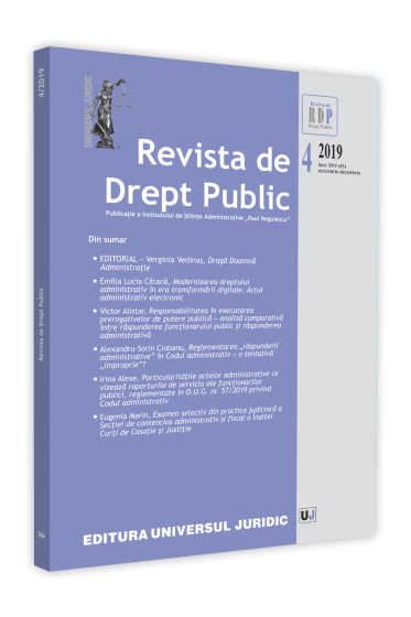 Revista de drept public 4/2019