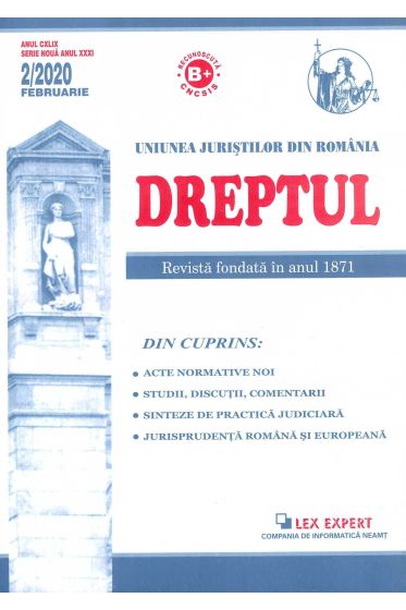 Revista Dreptul nr 2/2020