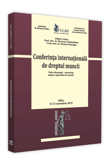 Conferinta internationala. Noile tehnologii - consecinte asupra raportului de munca