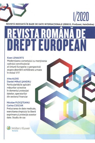Revista Romana de Drept European nr. 1/2020