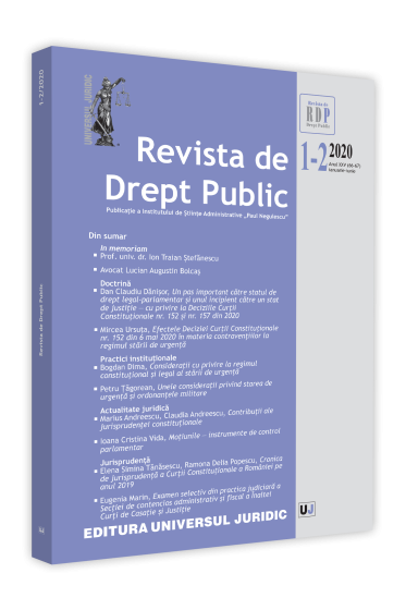 Revista de drept public 1-2/2020