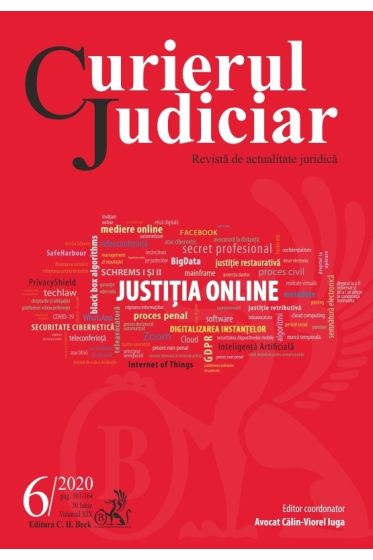 Curierul Judiciar nr. 6/2020