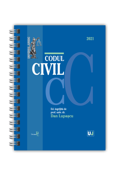 Codul civil 2021 - EDITIE SPIRALATA, tiparita pe hartie alba