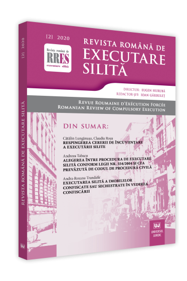 Revista romana de executare silita nr. 2/2020