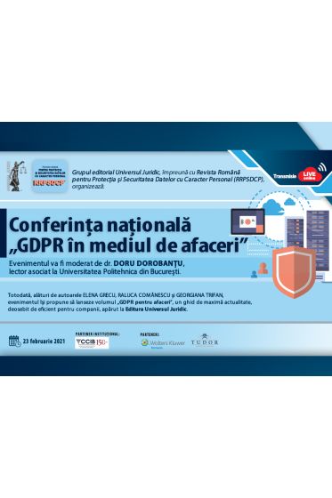 Conferinta nationala - GDPR in mediul de afaceri