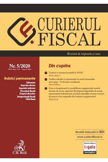 Curierul fiscal nr. 5/2020