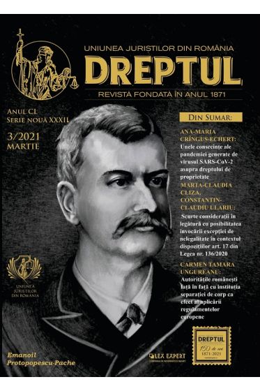 Revista Dreptul nr 3/2021