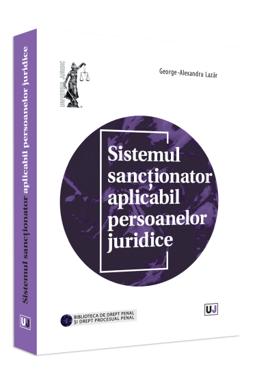 Sistemul sanctionator aplicabil persoanelor juridice