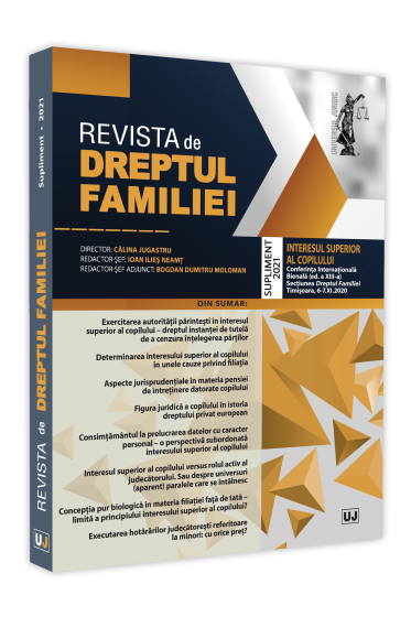 Revista de Dreptul Familiei. Supliment/2021