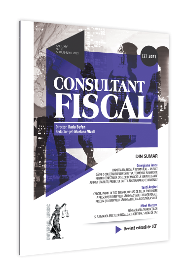 Revista Consultant fiscal nr. 2/2021