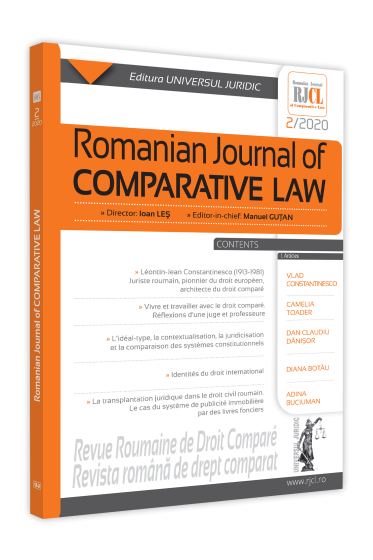 Romanian Journal of Comparative Law nr. 2/2020
