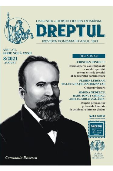 Revista Dreptul nr 8/2021