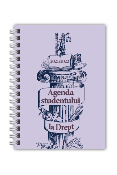 Agenda studentului la Drept 2021/2022