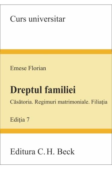 Dreptul familiei. Editia 7 - 2021