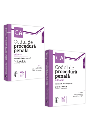 Pachet: Codul de procedura penala adnotat. Partea generala si Partea speciala. Editia a II-a, revazuta si adaugita - 2021