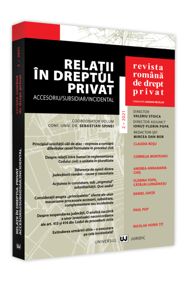 Revista Romana de Drept Privat nr. 2/2021