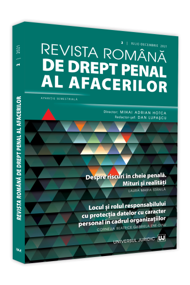 Revista romana de drept penal al afacerilor nr. 2/2021