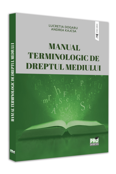 Manual terminologic de dreptul mediului