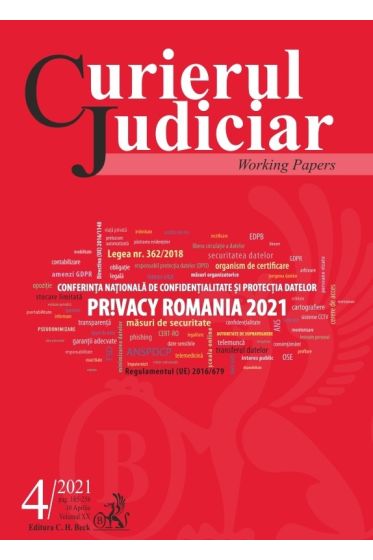 Curierul Judiciar nr. 4/2021