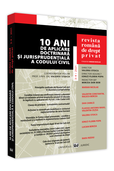 Revista Romana de Drept Privat nr. 3-4/2021