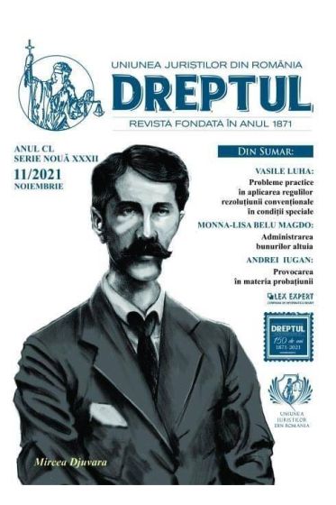 Revista Dreptul nr 11/2021