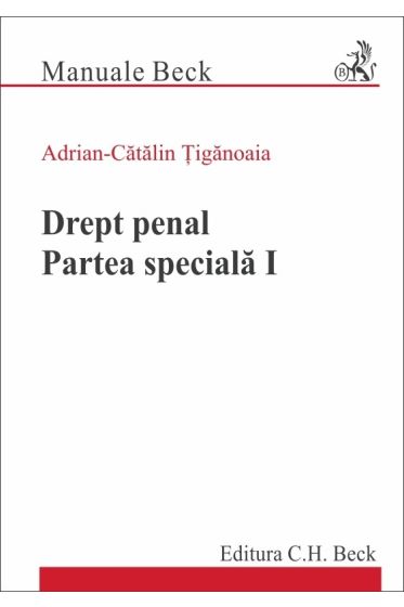 Drept penal. Partea speciala I