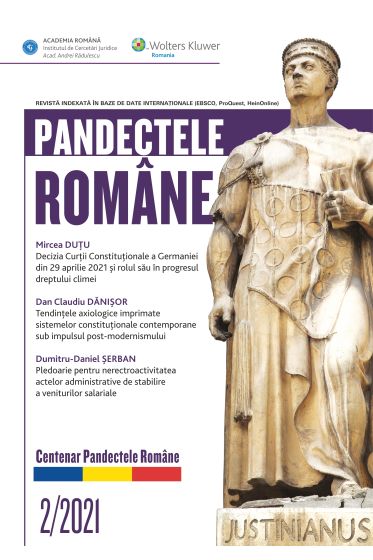 Pandectele Romane 2/2021