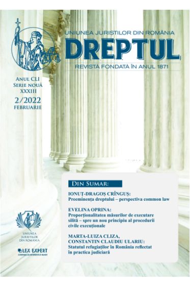 Revista Dreptul nr 2/2022