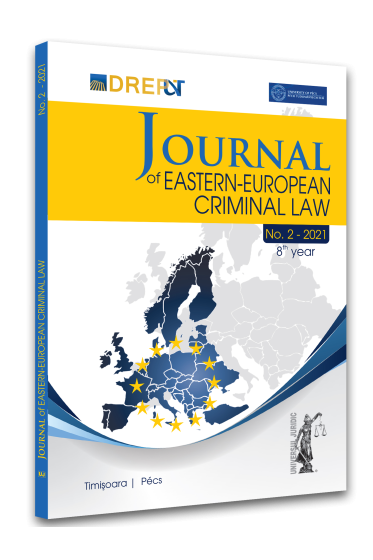 Journal Of Eastern European Criminal Law Issue 2/2021