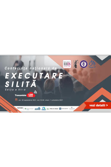 Conferința naționala de executare silita, ediția a XII-a