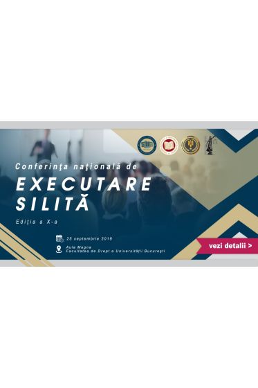 Conferința naționala de executare silita, ediția a X-a