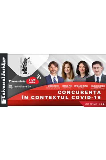 Workshop online: Concurența in contextul COVID-19