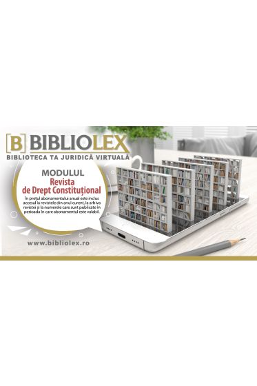 BIBLIOLEX - Drept Constituțional - Abonament Revista de Drept Constitutional