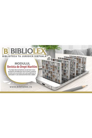 BIBLIOLEX - Drept Maritim - Abonament Revista de Drept Maritim