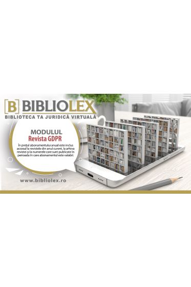 BIBLIOLEX - GDPR - Abonament Revista GDPR
