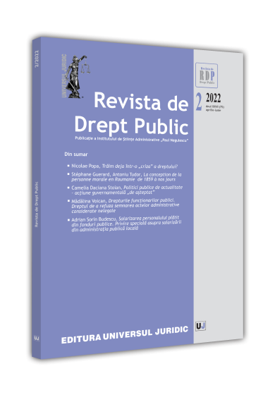 Revista de drept public nr. 2/2022
