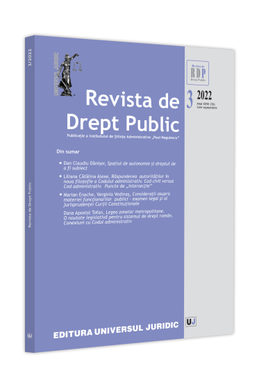 Revista de drept public nr. 3/2022
