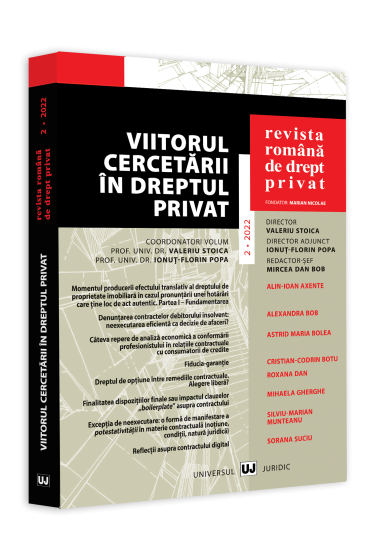 Revista Romana de Drept Privat nr. 2/2022