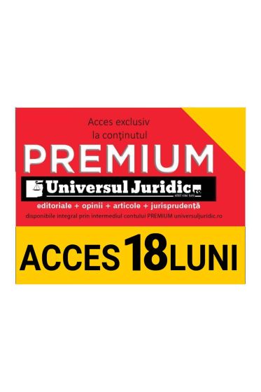 Abonament 18 luni Portalul Universul Juridic