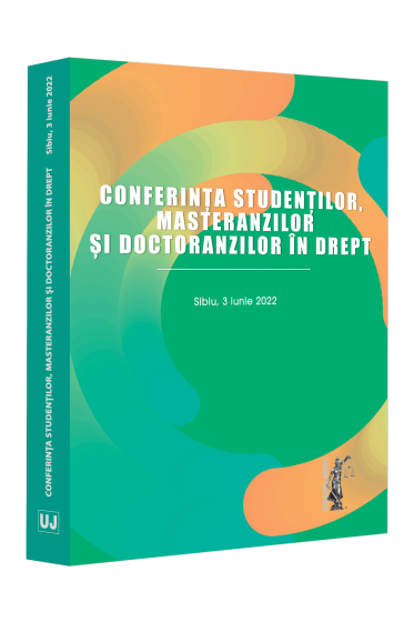 Conferinta studentilor, masteranzilor si doctoranzilor in drept Sibiu, 3 Iunie 2022